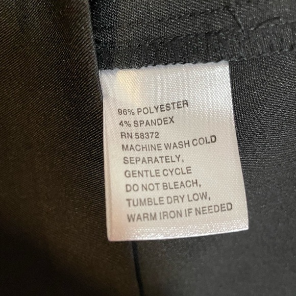 VOIR VOIR Pink Chevron Black & White Sheath Dress Professional Career Size 16 - Picture 8 of 12